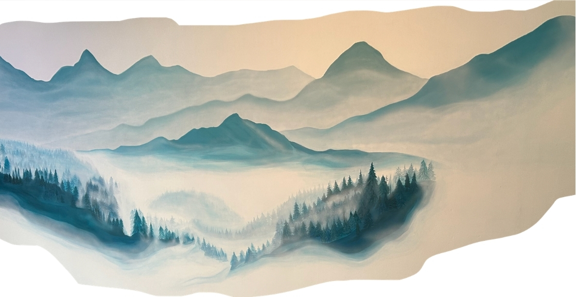 Salle les Carillons — peinture